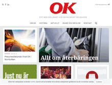Tablet Screenshot of ok.se